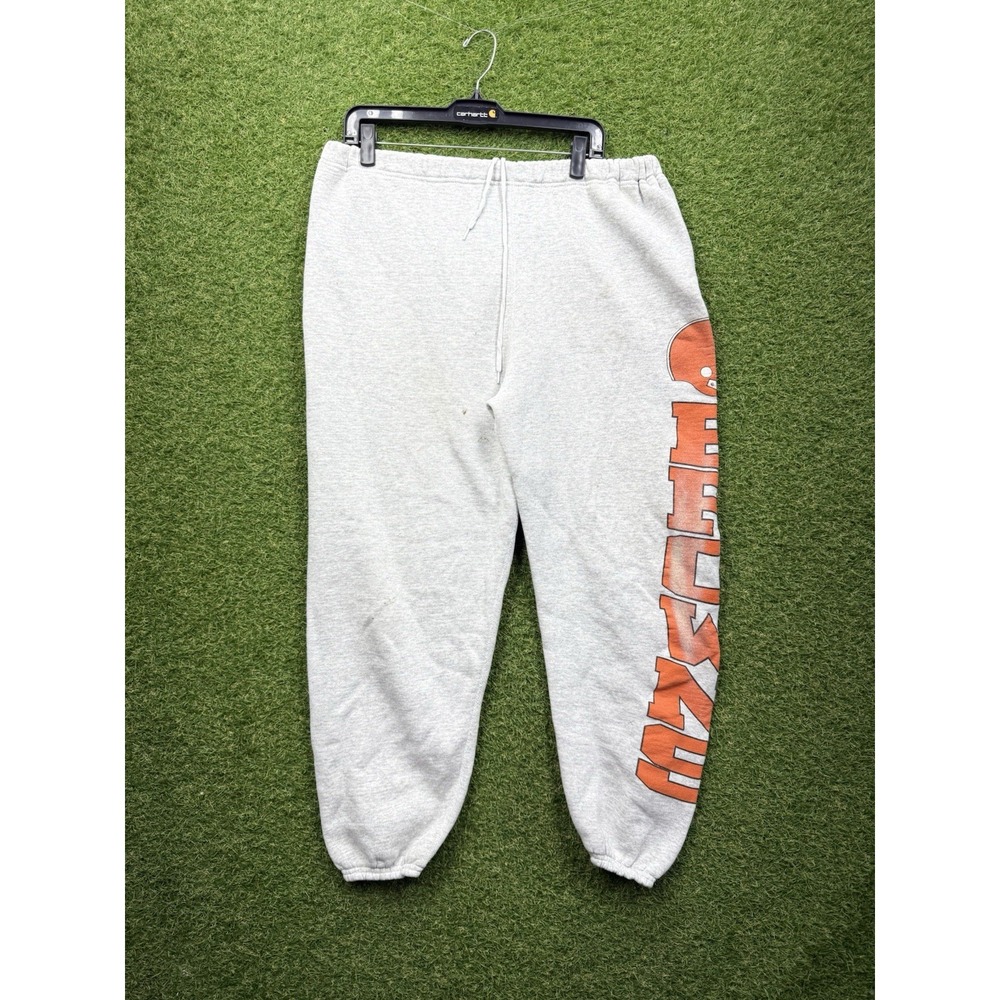 Cleveland Browns Sweatpants Mens XL Vintage 2000 Football Joggers Athletic 90s